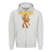 Dove Grey zoinks Zipper Hoodie - artisFamous