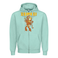 Seafoam zoinks Zipper Hoodie - artisFamous