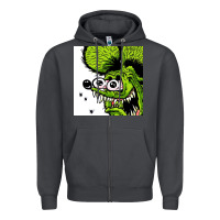 Smoke rat fink Zipper Hoodie - artisFamous