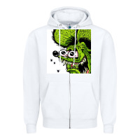 White rat fink Zipper Hoodie - artisFamous