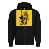 Black rat fink 02 Zipper Hoodie - artisFamous