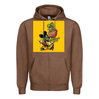Chestnut rat fink 02 Zipper Hoodie - artisFamous