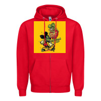 Red rat fink 02 Zipper Hoodie - artisFamous