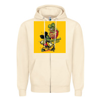 Sandshell rat fink 02 Zipper Hoodie - artisFamous