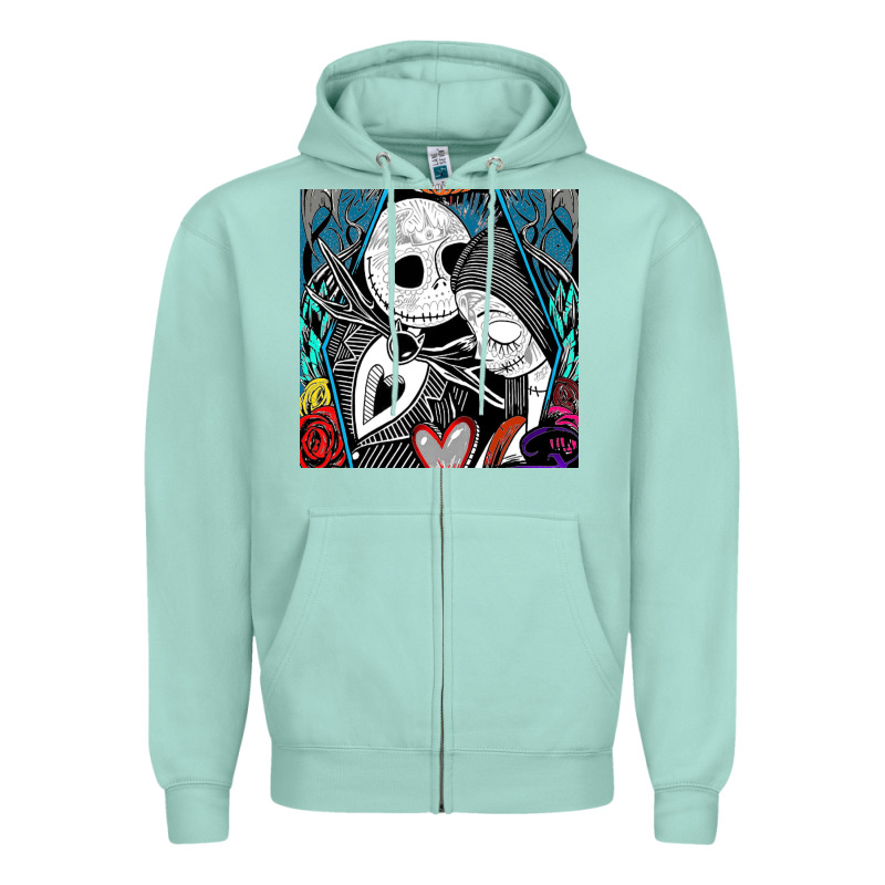 The Nightmare Before Christmas 2 Zipper Hoodie by artisFamous | Teevron