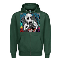 Sports Green the nightmare before christmas 2 Zipper Hoodie - artisFamous
