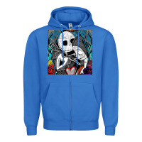True Royal the nightmare before christmas 2 Zipper Hoodie - artisFamous