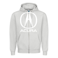 Dove Grey Luxury vehicles company Zipper Hoodie - artisFamous