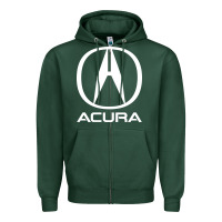 Sports Green Luxury vehicles company Zipper Hoodie - artisFamous