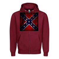 Burgundy ryan upchurch 02 Zipper Hoodie - artisFamous