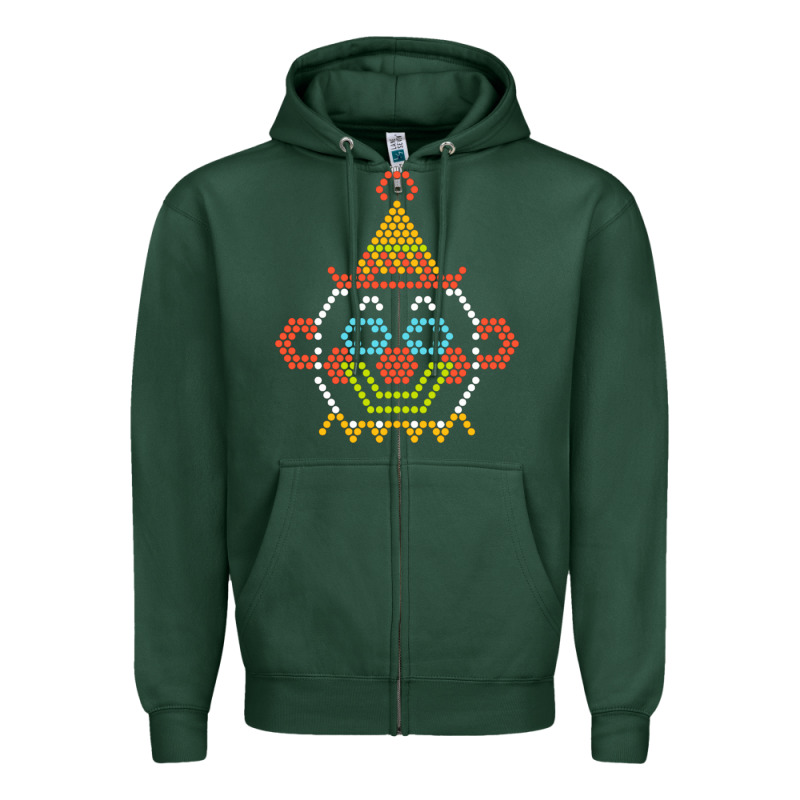Lite Brite Zipper Hoodie by artisFamous | Teevron