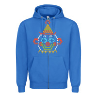True Royal lite brite Zipper Hoodie - artisFamous