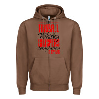 Chestnut fireball whisky whispers Zipper Hoodie - artisFamous
