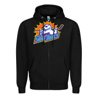Black solar bears Zipper Hoodie - artisFamous