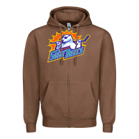 Chestnut solar bears Zipper Hoodie - artisFamous