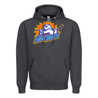 Smoke solar bears Zipper Hoodie - artisFamous