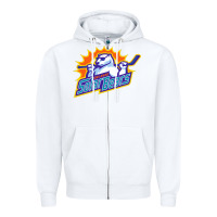 White solar bears Zipper Hoodie - artisFamous