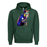 Sports Green LIONEL MESSI Zipper Hoodie - artisFamous