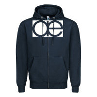 Navy autechre Zipper Hoodie - artisFamous