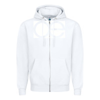 White autechre Zipper Hoodie - artisFamous