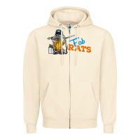 Sandshell fabrats Zipper Hoodie - artisFamous