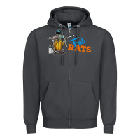 Smoke fabrats Zipper Hoodie - artisFamous