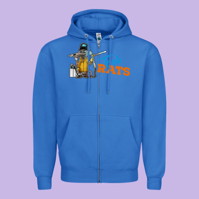 Fabrats Zipper Hoodie Designed By Artisfamous