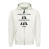 Attempted Murder Cute Zipper Hoodie | Teevron