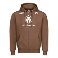 Chestnut crypto Zipper Hoodie - artisFamous