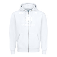White crypto Zipper Hoodie - artisFamous