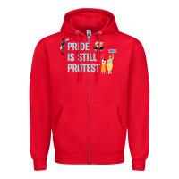 Red pride is still protest Zipper Hoodie - artisFamous