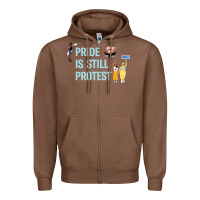 Chestnut pride is still protest Zipper Hoodie - artisFamous
