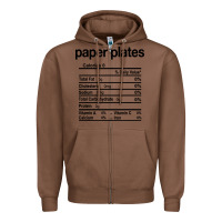 Chestnut paper plates nutrition facts funny thanksgiving christmas Zipper Hoodie - artisFamous