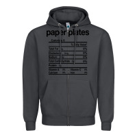 Smoke paper plates nutrition facts funny thanksgiving christmas Zipper Hoodie - artisFamous