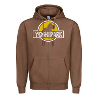 Chestnut yoshi park Zipper Hoodie - artisFamous