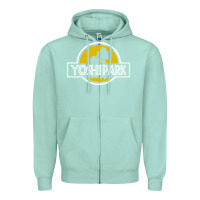 Seafoam yoshi park Zipper Hoodie - artisFamous