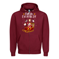Burgundy cats for everybody cat christmas ugly christmas sweatshirt Zipper Hoodie - artisFamous