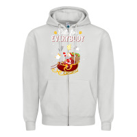 Dove Grey cats for everybody cat christmas ugly christmas sweatshirt Zipper Hoodie - artisFamous