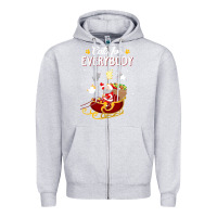 Heather Grey cats for everybody cat christmas ugly christmas sweatshirt Zipper Hoodie - artisFamous