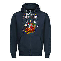 Navy cats for everybody cat christmas ugly christmas sweatshirt Zipper Hoodie - artisFamous