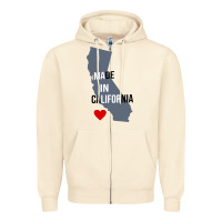 Sandshell made in california Zipper Hoodie - artisFamous