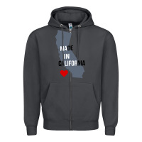 Smoke made in california Zipper Hoodie - artisFamous