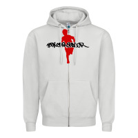 Dove Grey box car racer Zipper Hoodie - artisFamous