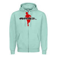 Seafoam box car racer Zipper Hoodie - artisFamous
