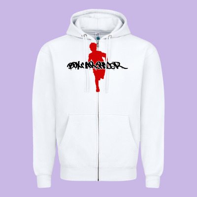 Box Car Racer Zipper Hoodie Designed By Artisfamous