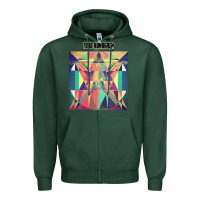 Sports Green todd rundgren album art Zipper Hoodie - artisFamous