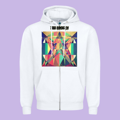 Todd Rundgren Album Art Zipper Hoodie Designed By Artisfamous