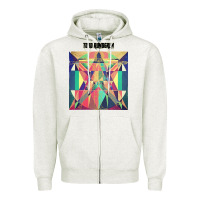 Oatmeal Heather todd rundgren album art Zipper Hoodie - artisFamous