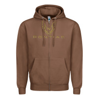 Chestnut trans am 18 Zipper Hoodie - artisFamous