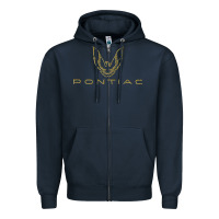Navy trans am 18 Zipper Hoodie - artisFamous